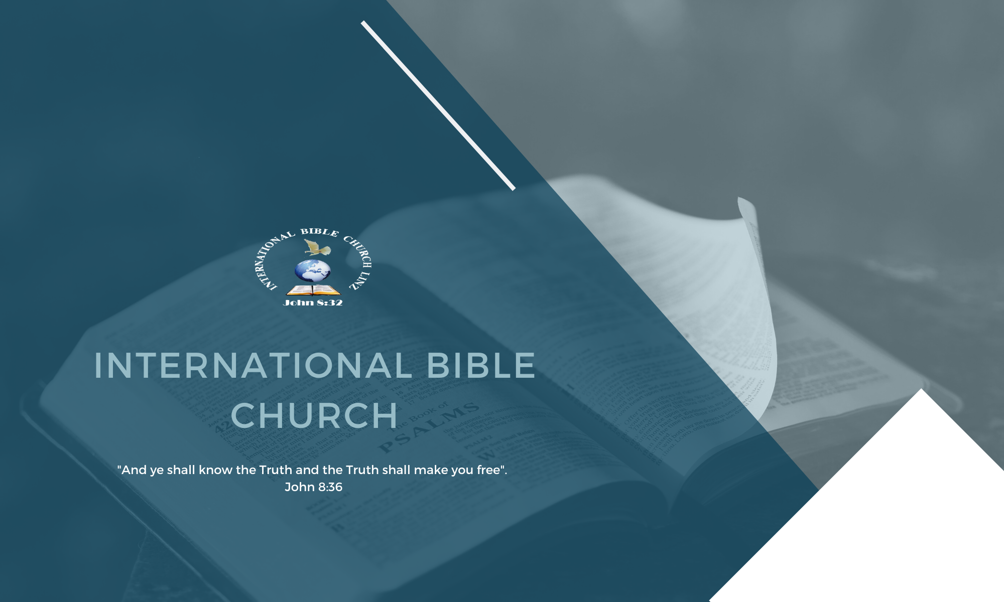 "And ye shall know the truth, and the truth shall make you free." John 8:32